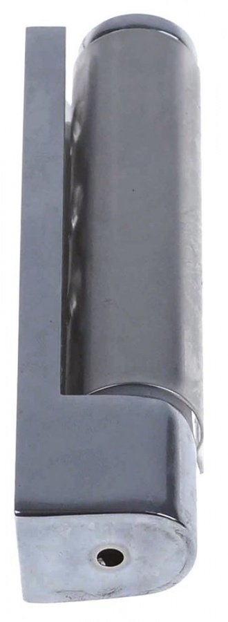 Edgemount hinge chrome-plated L 130mm W 27mm mounting distance 48mm with gradient - 690436