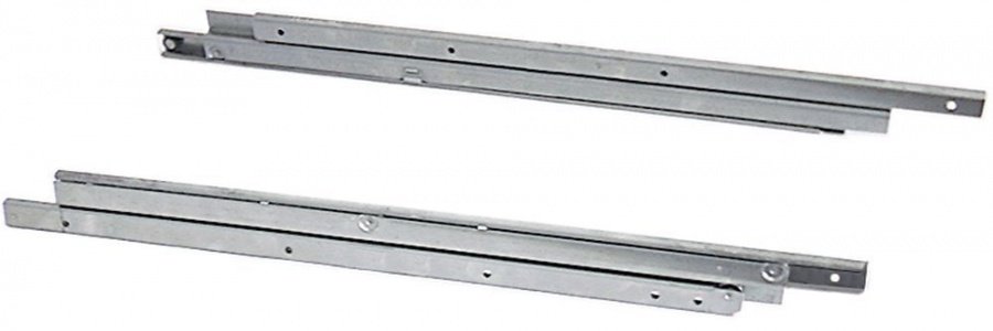 Drawer slide L 600mm pull-out length 600mm L1 250mm L2 424mm L3 573mm SS H 57mm W 15mm - 690603