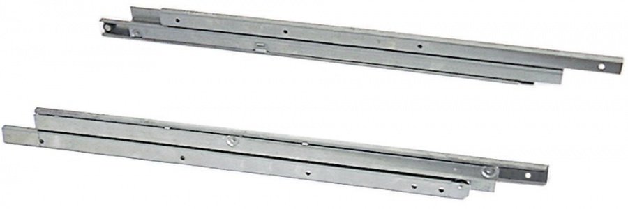 Drawer slide L 650mm pull-out length 650mm L1 275mm L2 450mm L3 625mm SS H 57mm W 15mm - 690604