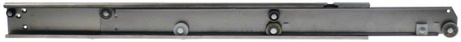 Drawer slide L 600mm H 60mm W 17mm with stopper mounting pos. right/left Qty 1 pair - 690611