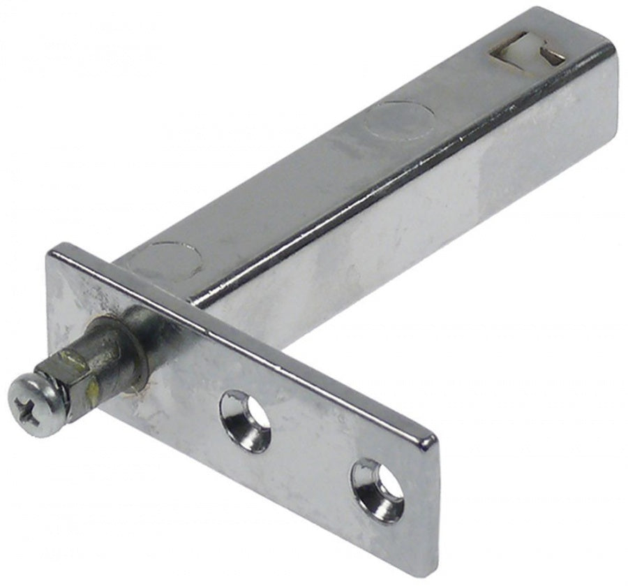 Balama cu arc pentru usa frigo 082219, stanga/dreapta, ax patrat 7,5x7,5 mm, L 75x25 mm, H 103 mm - 690622