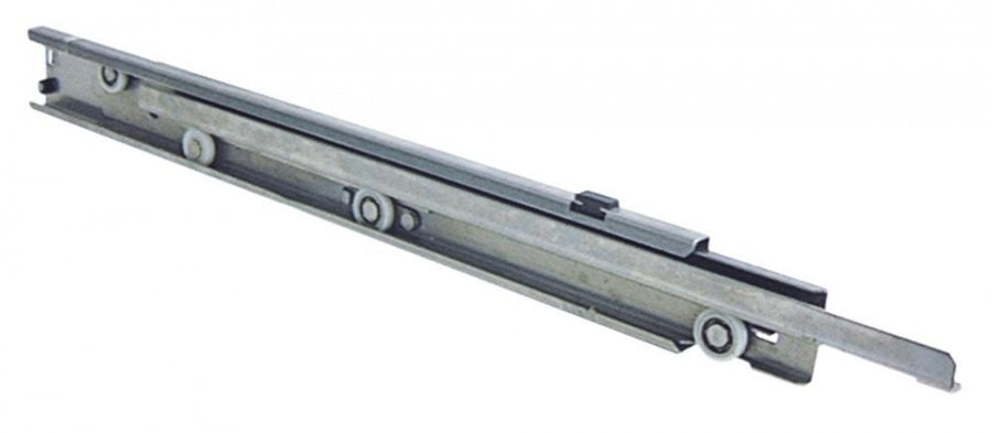 Drawer slide Qty 1 piece L 580mm pull-out length 550mm W 18mm H 62mm - 690653