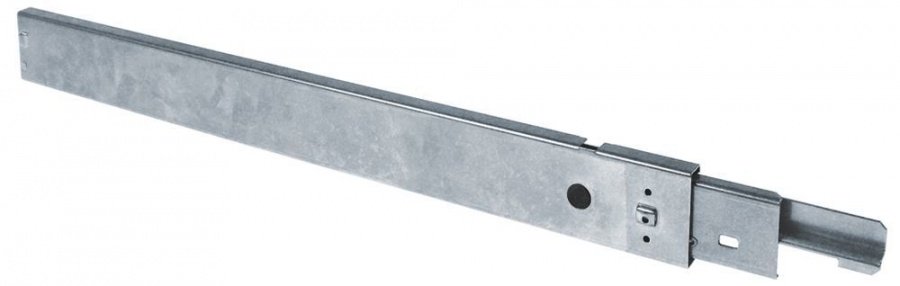 Drawer slide Qty 1 piece L 580mm pull-out length 550mm W 18mm H 62mm - 690654