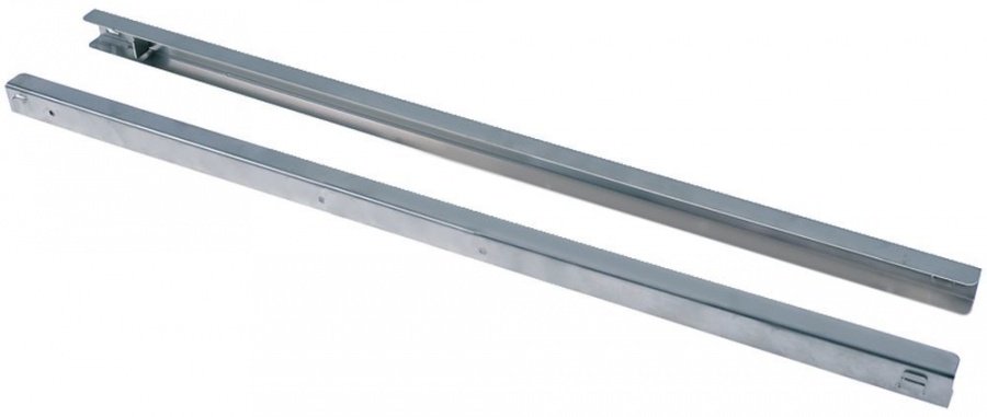  Pair of setting bar U-shape L 580mm W 16mm inner height 20mm with stopper - 690730