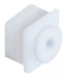 Bucșă DI ø 75mm alb dimensiuni de montaj 22x22mm Î 45mm L 255mm L 255mm pentru balama - 690747