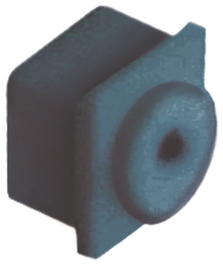 Bush for door hinge ID ø 7,5mm L 25,5mm W 25,5mm black H 4,5mm - 690757