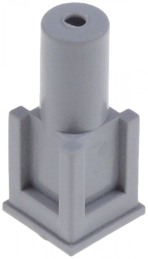 Bush for hinge ID ø 10mm ø 16mm W 23,5mm mounting pos. upper/lower grey H 53,5mm - 690764