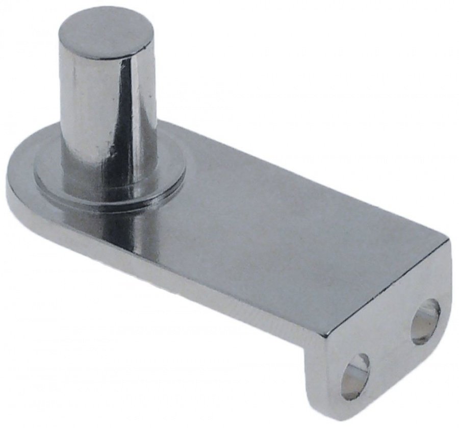 Hinge ø 10mm L 47mm mounting pos. bottom right H 20mm - 690765