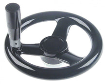 Hand wheel ø 175mm D1 ø 40mm bore ø 20mm depth of bore 30mm thread M8 hole distance 7mm - 690852