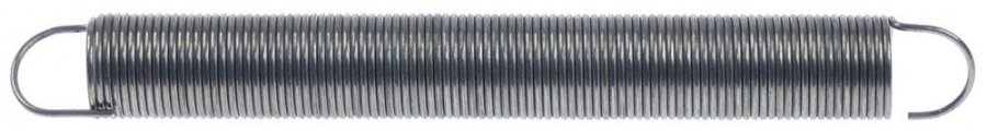 Tension spring ø 17mm total length 156mm wire gauge ø 1,3mm - 690914