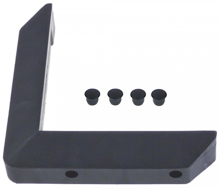 Bumper angle outer length 145mm inner length 120mm W 24mm H 30mm mounting distance 70mm - 690935