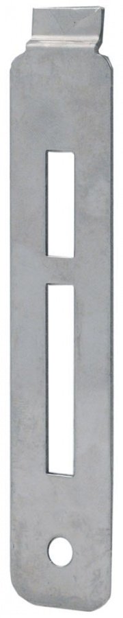Ghidaj L 128mm L 26mm grosime material 1mm decupaj 7x41 7x22,5mm pentru balama - 691003
