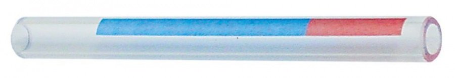 Water level tube D1 ø 13mm D2 ø 8,6mm L 138,5mm marking red/blue - 691071