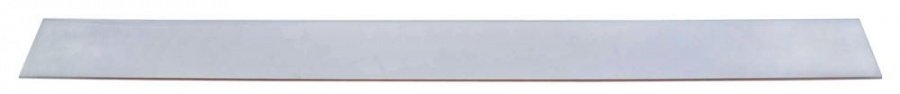  Glass panel L 926mm W 93mm rectangular - 691228