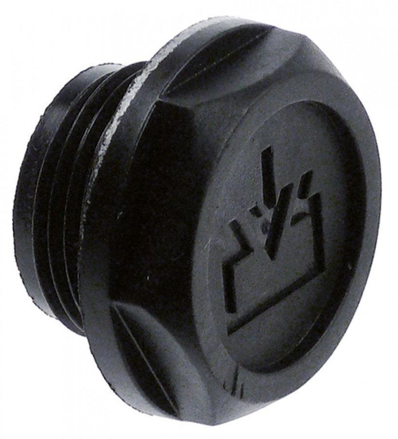 Locking screw thread 3/4" plastic - 691567