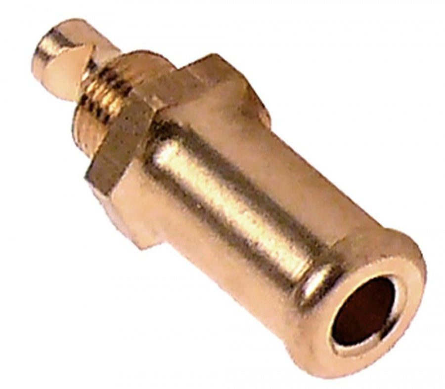  Injection nozzle bore ø 0,7mm D1 ø 6mm D2 ø 11,5mm L 38mm WS 14 brass 1/8" - 691629