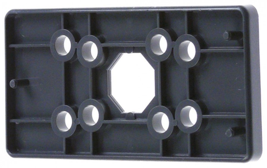 Base plate plastic L 98mm W 49mm thickness 5mm - 691642