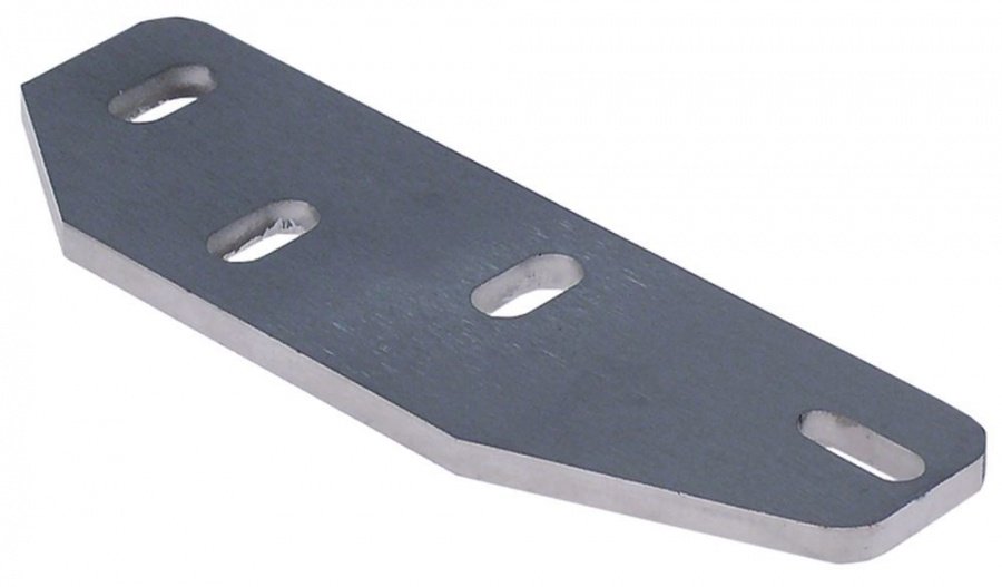 Door hinge mounting pos. upper right L 156mm W 50mm thickness 6mm - 691647
