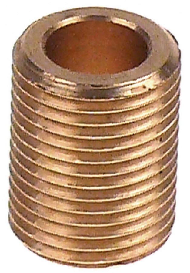 Threaded part brass L 27mm ID ø 12,4mm thread 1/2" - 691651