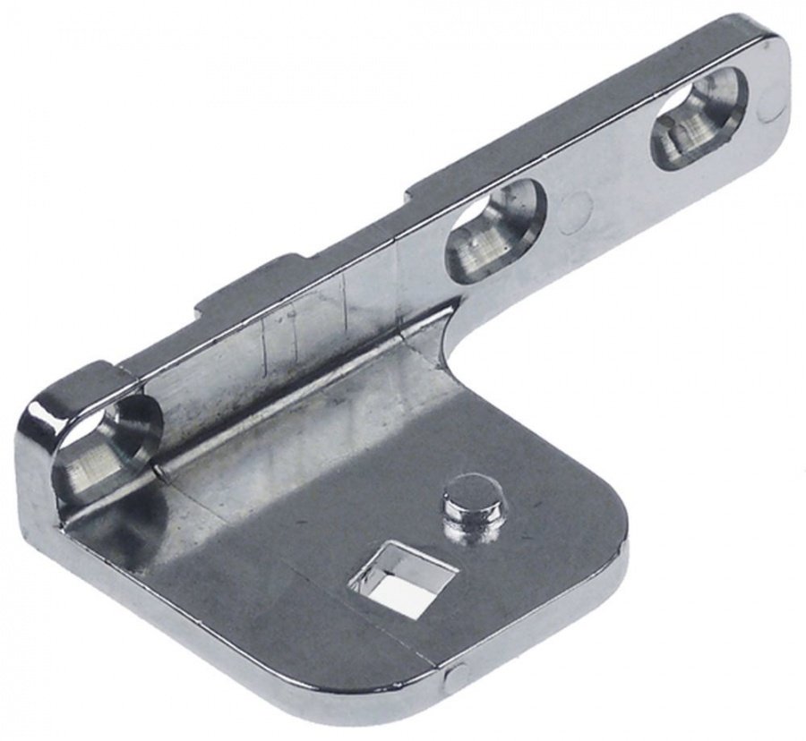Suport balama L 100mm L 48mm PM stânga grosime material 5mm pentru ușă - 691738