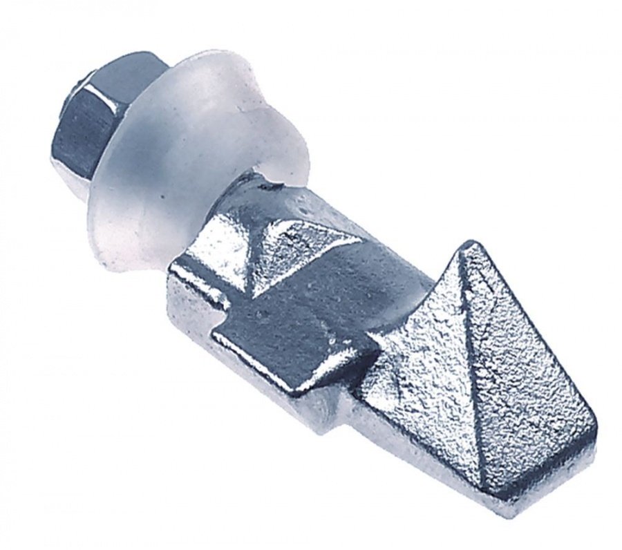 Door catch L 38mm H 19mm M8 thread length 21mm - 691786