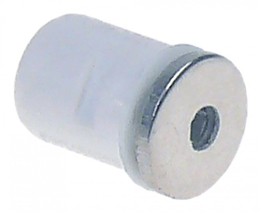 Door magnet with disc ø 12mm L 13mm - 691808