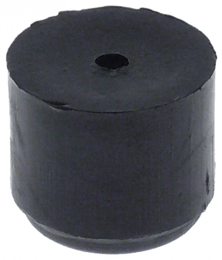 Equipment foot ø 24mm H 21mm bore ø 4mm Qty 1 pcs - 692157