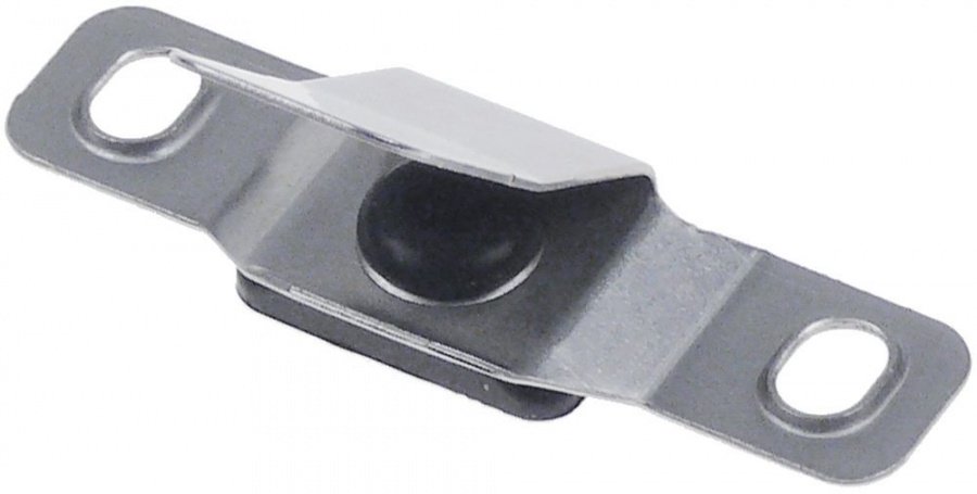  Support bracket for door drip tray bore ø 6x8mm L 65mm W 30mm - 692166