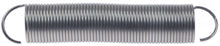 Tension spring ø 27mm total length 148mm wire gauge ø 2,1mm stainless steel - 692208