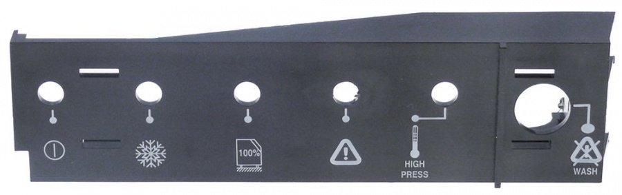  Panou suport cu simboluri Î 46mm L 180mm A 48mm - 692219