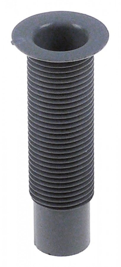 Drain fitting thread 1/2" ø 29mm L 75mm plastic - 692229
