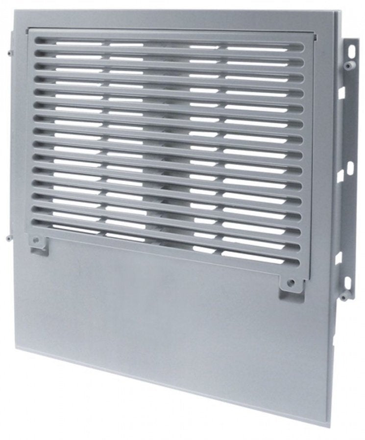 Side panel W 418mm H 410mm plastic white - 692270