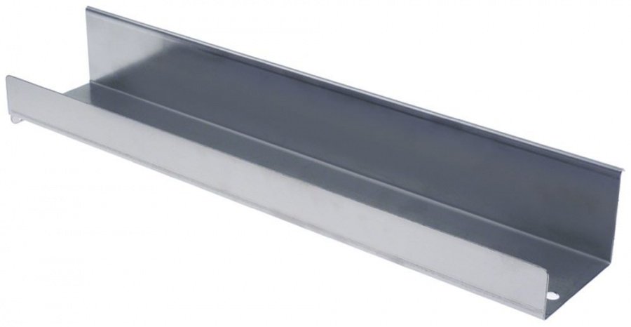 Hand protection mounting pos. bottom L 440mm W 90mm H 70mm - 692299