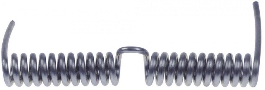 Torsion spring ø 21,5mm L1 160mm L2 76mm wire gauge ø 4mm for contact grill - 692335