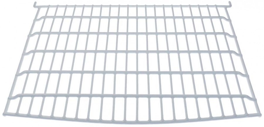 Grid shelf W 430mm D 390mm H 8mm plastic-coated steel refrigeration wire gauge frame 8mm - 692339