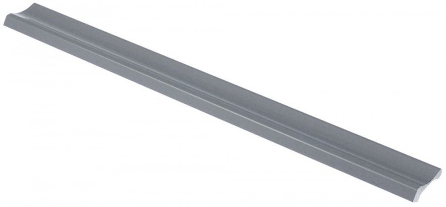 Handle rod for door L 380mm W 40mm aluminium Qty 1 pcs - 692390