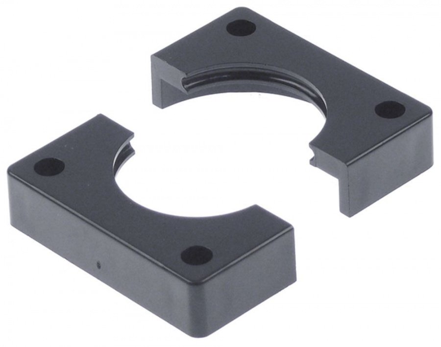 Flange ID ø 37mm L 60mm W 60mm H 14mm for pipe - 692473