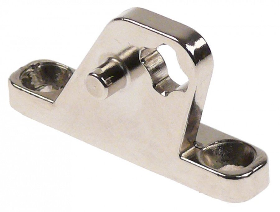 Bracket mounting pos. left for lid L 60mm W 33mm H 12mm bolt ø 6mm suitable for saladette - 692575
