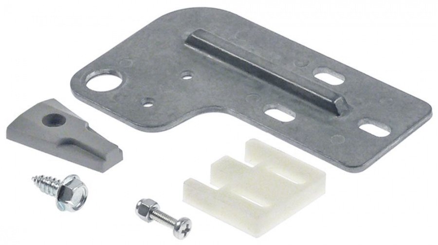  Hinge camp mounting pos. left bottom L 110mm W 66mm thickness 3mm - 692577
