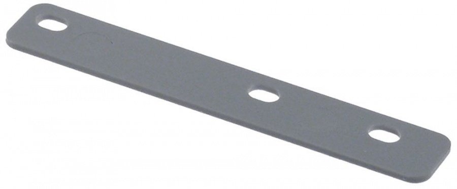Base plate L 100mm W 17mm H 1,5mm mounting distance 28/51mm - 692602