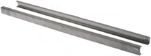  Pereche de șine L 660mm L 30mm în formă de U PM stânga/dreapta lățime cârlig 15mm - 692606
