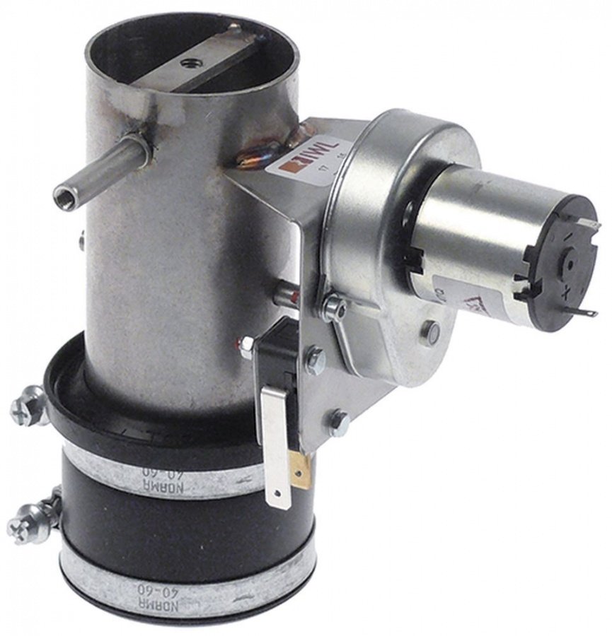 Valvă de ventilație cu clapetă L 137mm L 122mm ø perforare 47mm pentru cuptor combinat cu aburi - 692749
