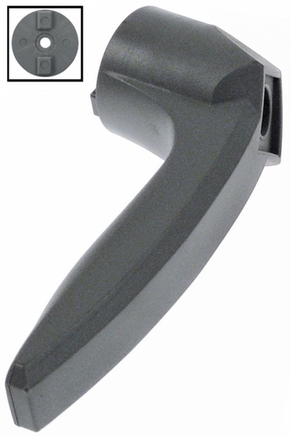 Mâner ușă plastic gri Î 59mm L 143mm L 37mm pentru cuptor combinat cu aburi - 692766