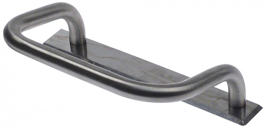  Mâner filet M6 ø 20mm argint L 245mm DPF 224mm cu tablă de fixare pentru tigaie basculantă - 692802