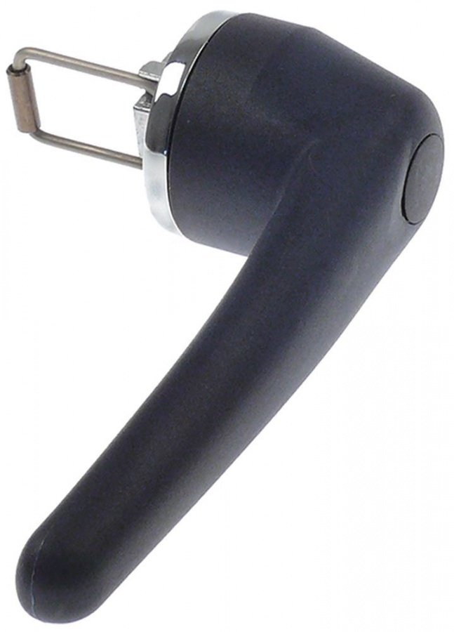Mâner ușă plastic negru Î 53mm L 175mm L 100mm rotund lungime arc 42mm - 692806