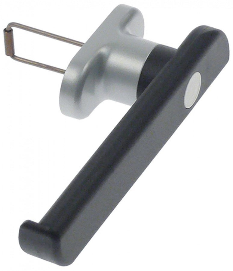Mâner ușă plastic/metal negru Î 40mm L 220mm lungime arc 54,5mm pentru cuptor combinat cu aburi - 692898