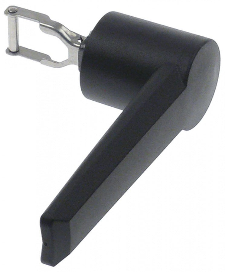 Mâner ușă ø mâner 50mm negru L 180mm L 50mm DPF 30mm lungime arc 55mm filet de fixare M3 - 692902