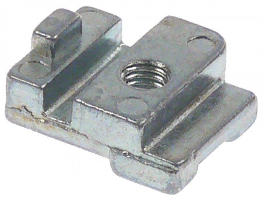  Spring holder L 20mm W 18mm H 8mm mounting pos. catch ø 4mm - 692907