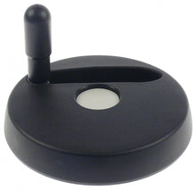 Volantă cu mâner rabatabil L1 38mm L2 40mm filet - ø 150mm D1 ø 38mm ø perforare 14mm cu mâner rabatabil - 693113