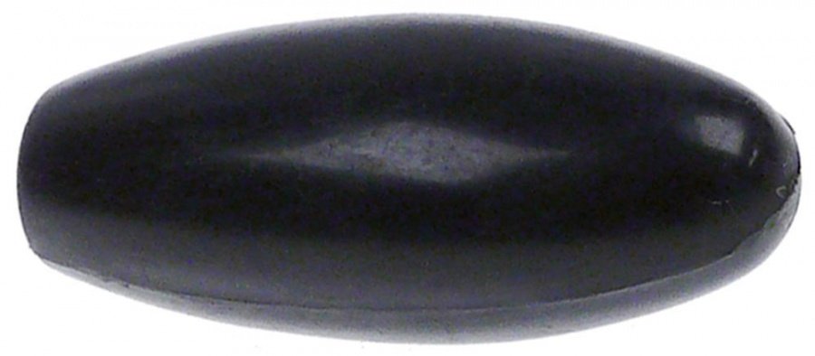  Cone handle thread M8 plastic ø 28mm black L 90mm - 693121
